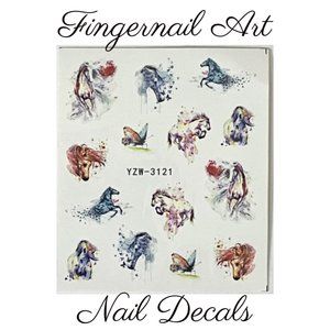 Fingernail Art Nail Decals Waterslide Transfer Stickers